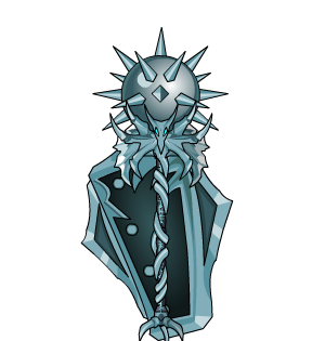FrostScythe Mace and Shield