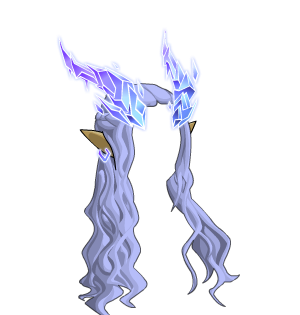 Auroral Dragonblood Horned Locks