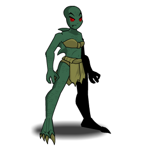leZard Man male