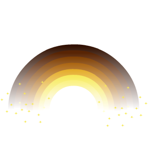 Gilded Rainbow Cape