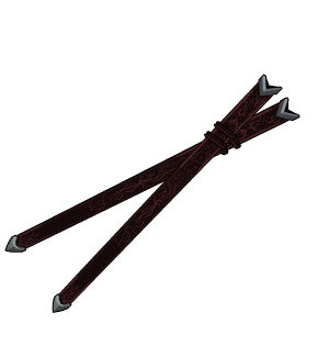 Evergreen Knight Sheathed Blades