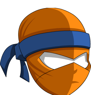 Orange Gi Mask
